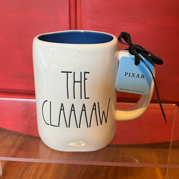 NEW Disney Rae Dunn THE CLAAAAW.. LGM Little Green Man Toy Story coffee mug NWT - Picture 2 of 9